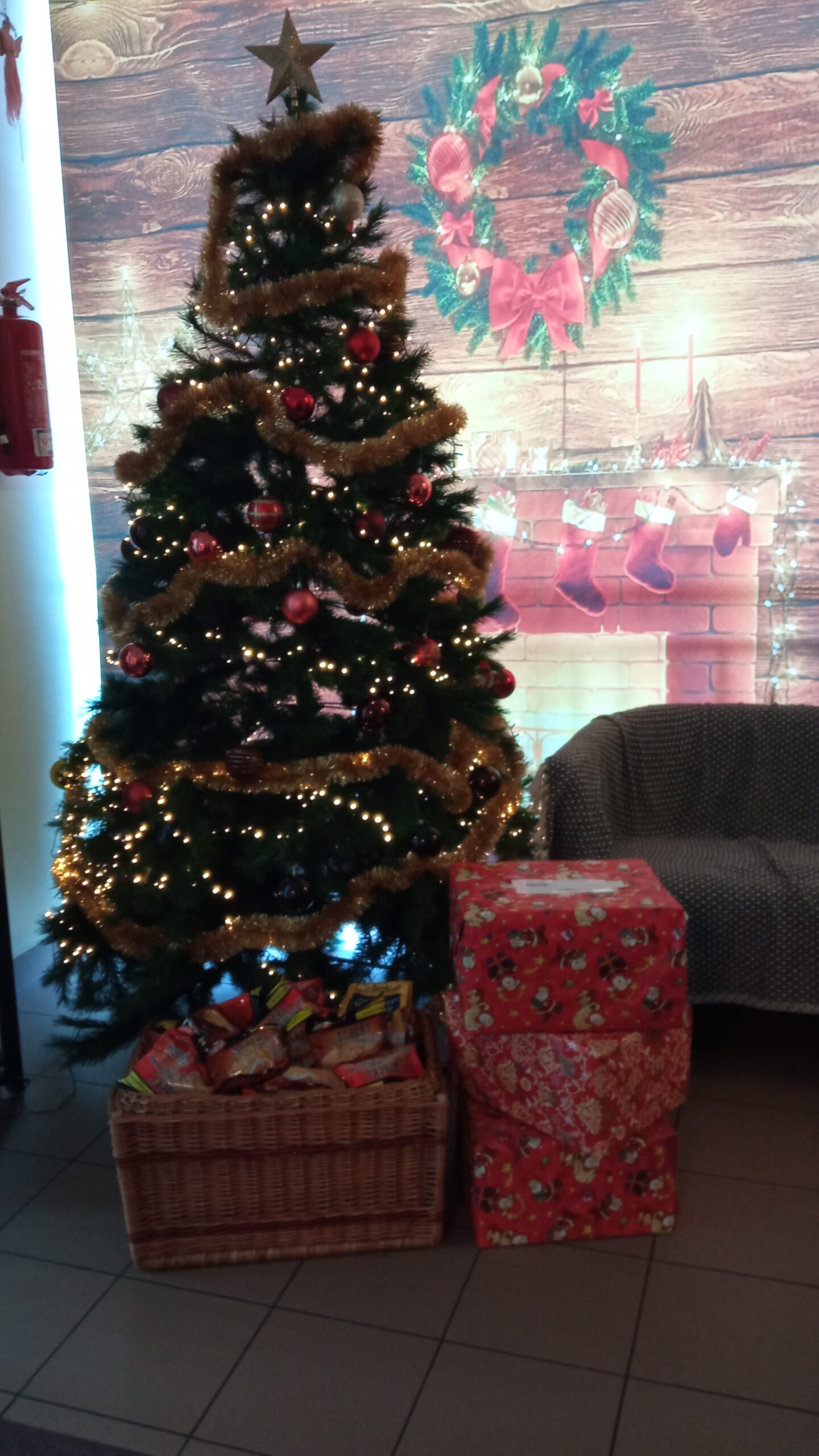 Podziękowanie pracownikom firmy Sante