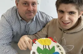 Wielkanocny warsztat plastyczny uczen 2