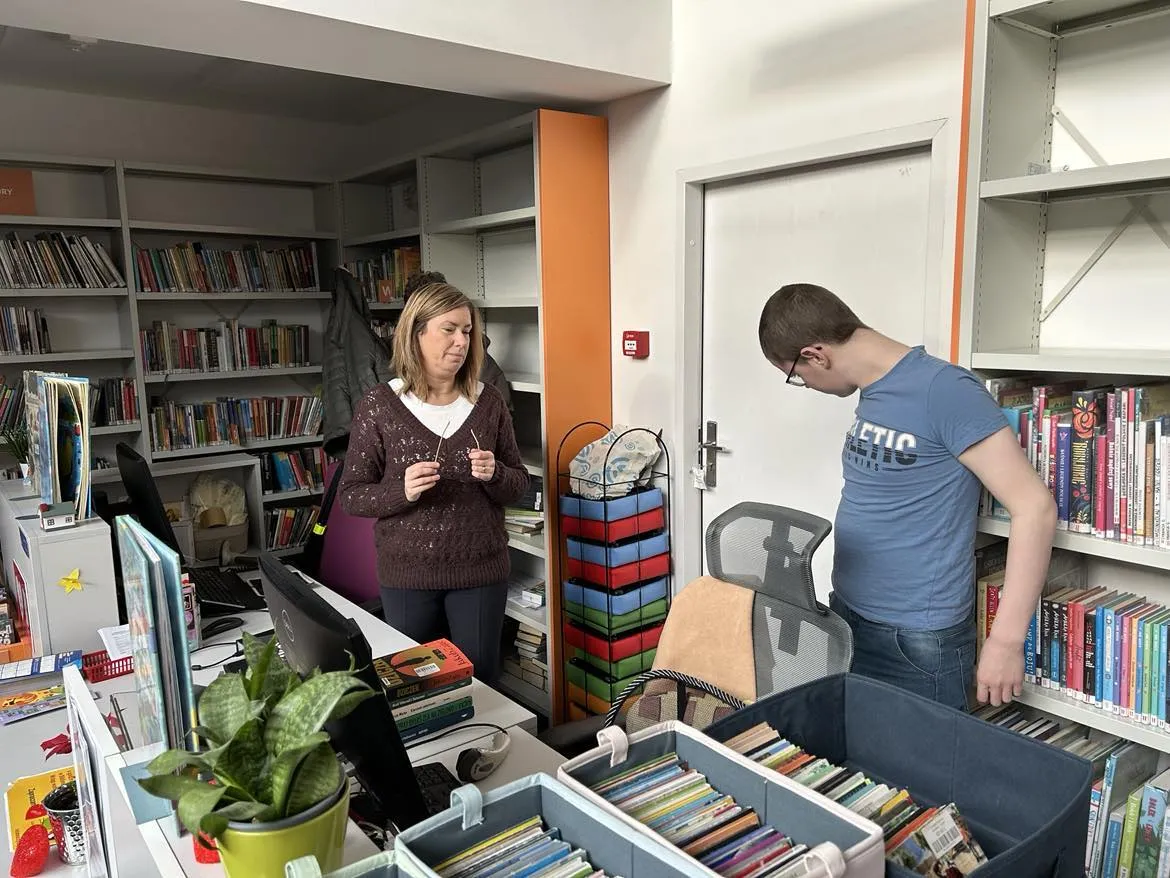 Warsztaty biblioteczne w Domu Kultury Kulturoteka