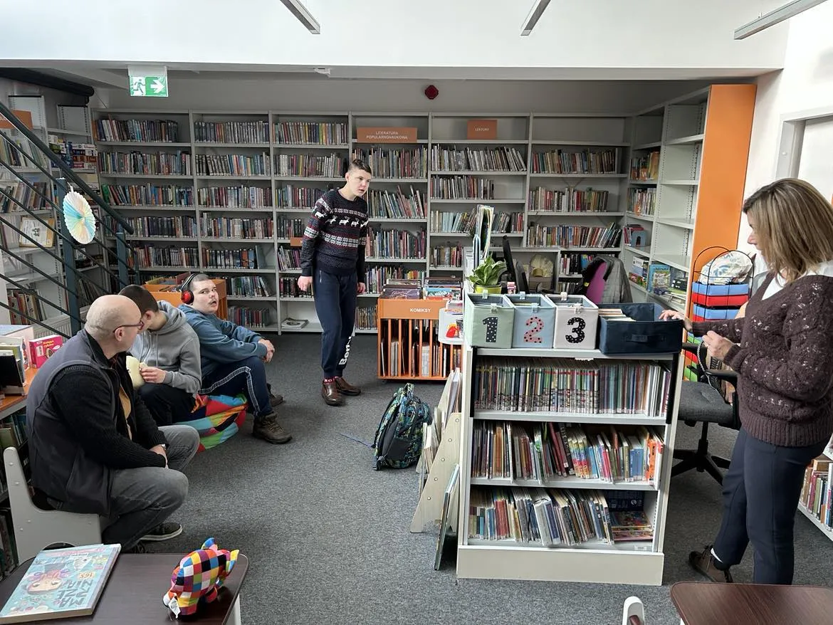 Warsztaty biblioteczne w Domu Kultury Kulturoteka