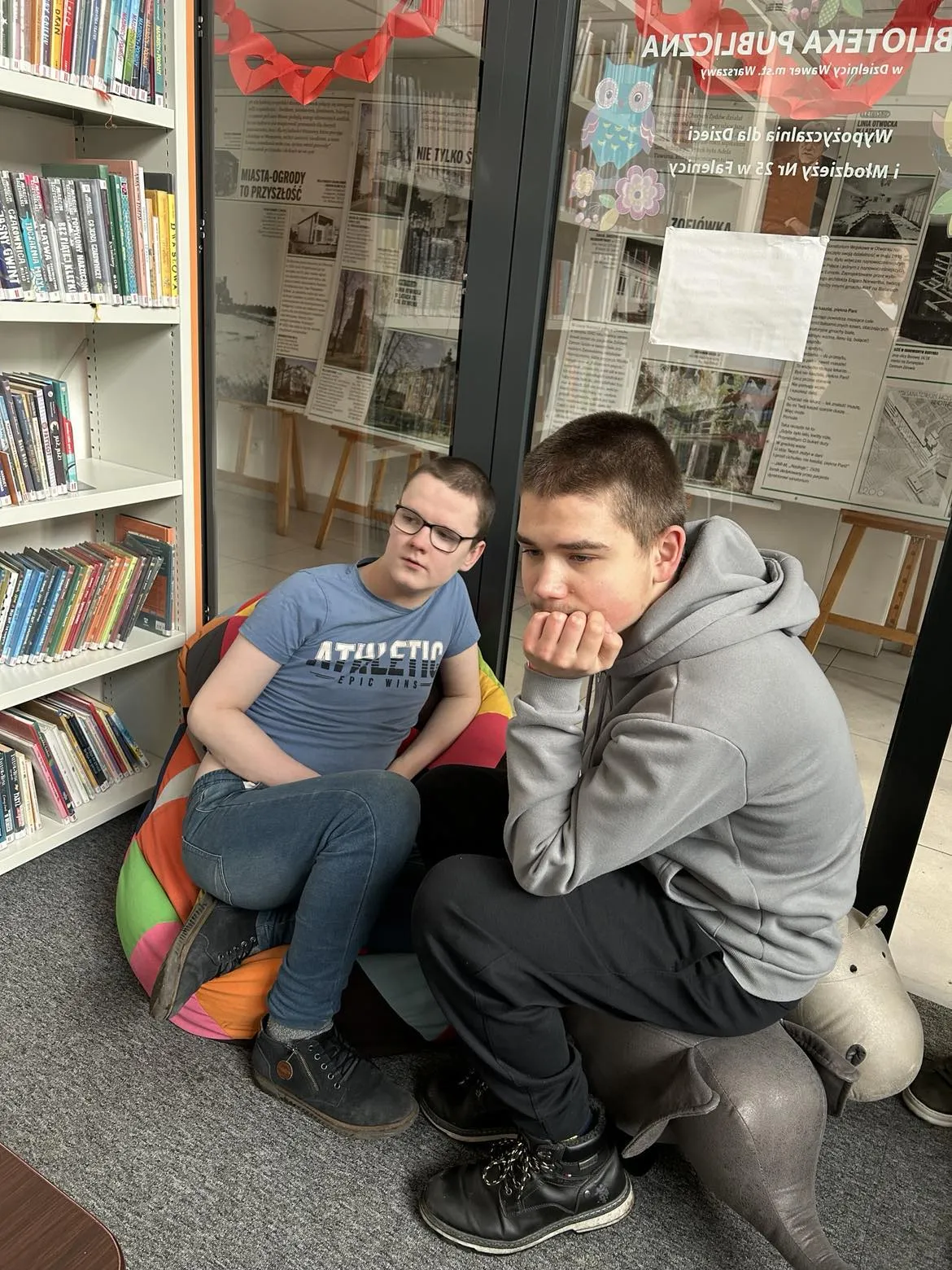 Warsztaty biblioteczne w Domu Kultury Kulturoteka