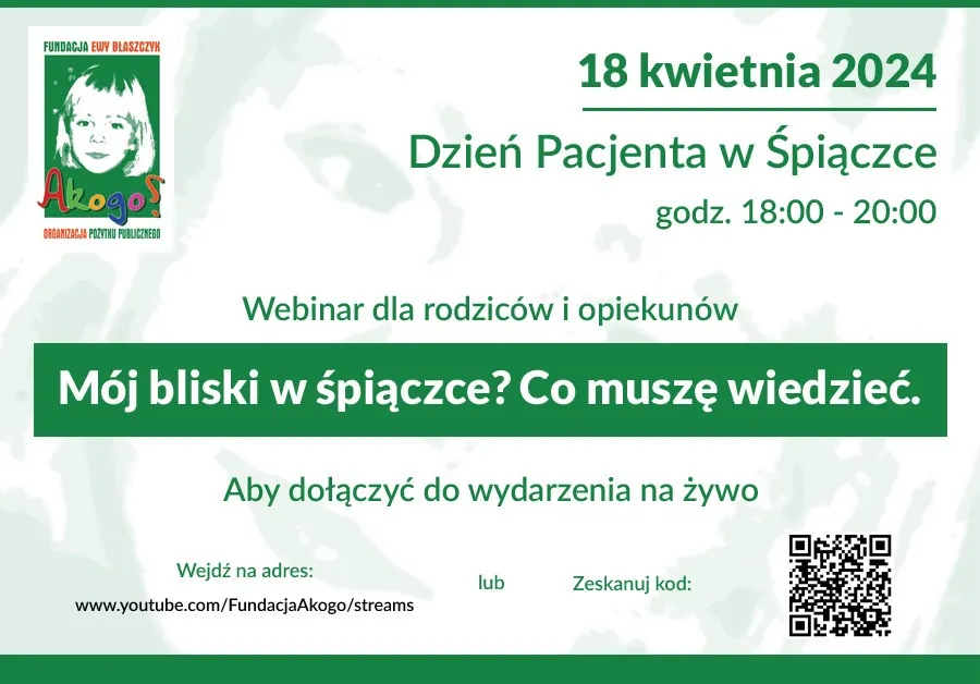 Mój bliski w ŚPIĄCZCE? Co muszę wiedzieć.
