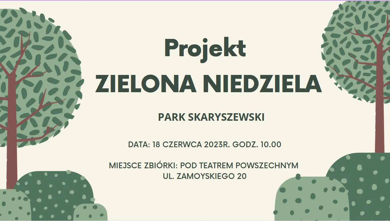 Projekt “ZIELONA NIEDZIELA”