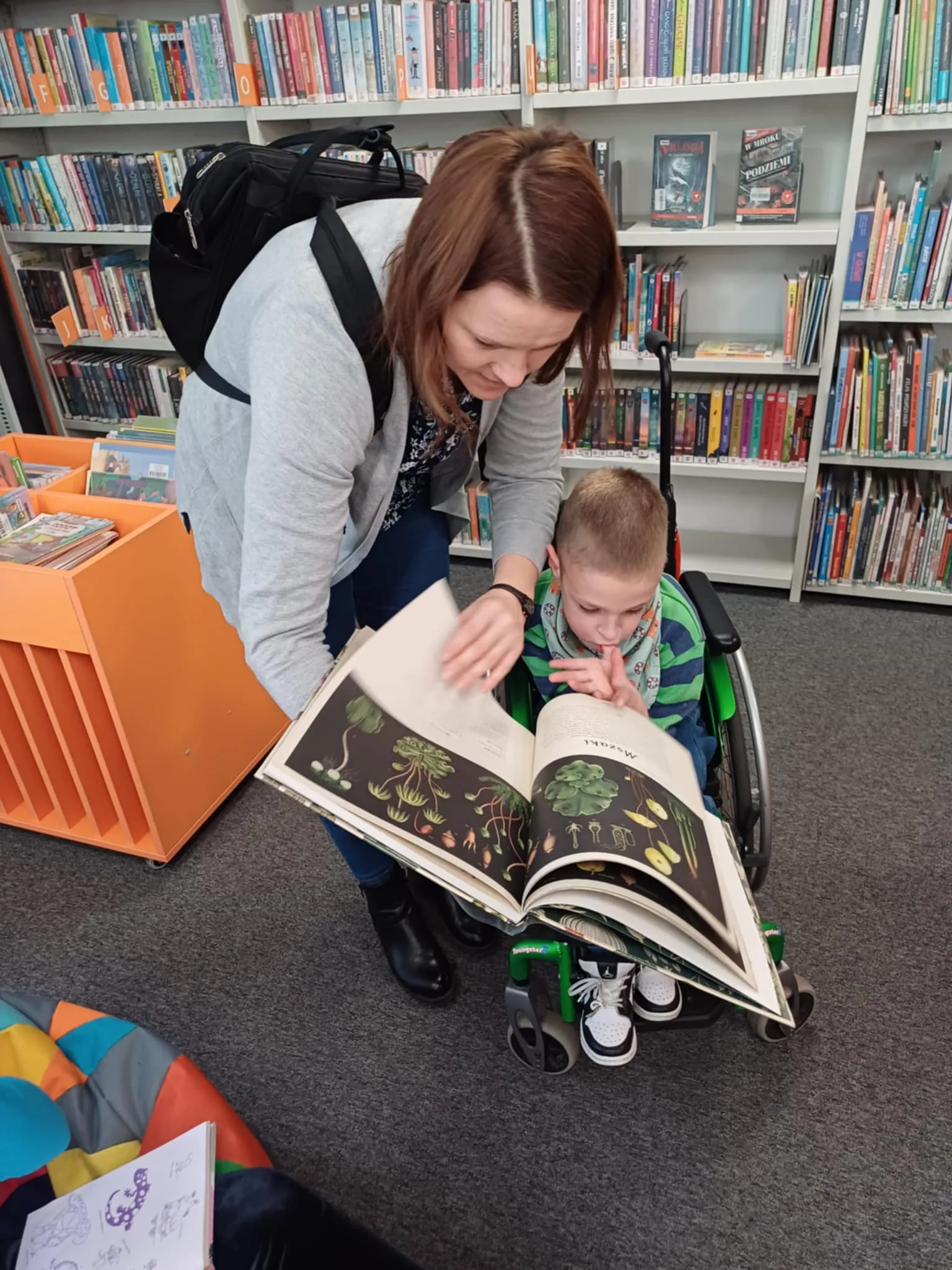 Warsztaty biblioteczne w Domu Kultury Kulturoteka