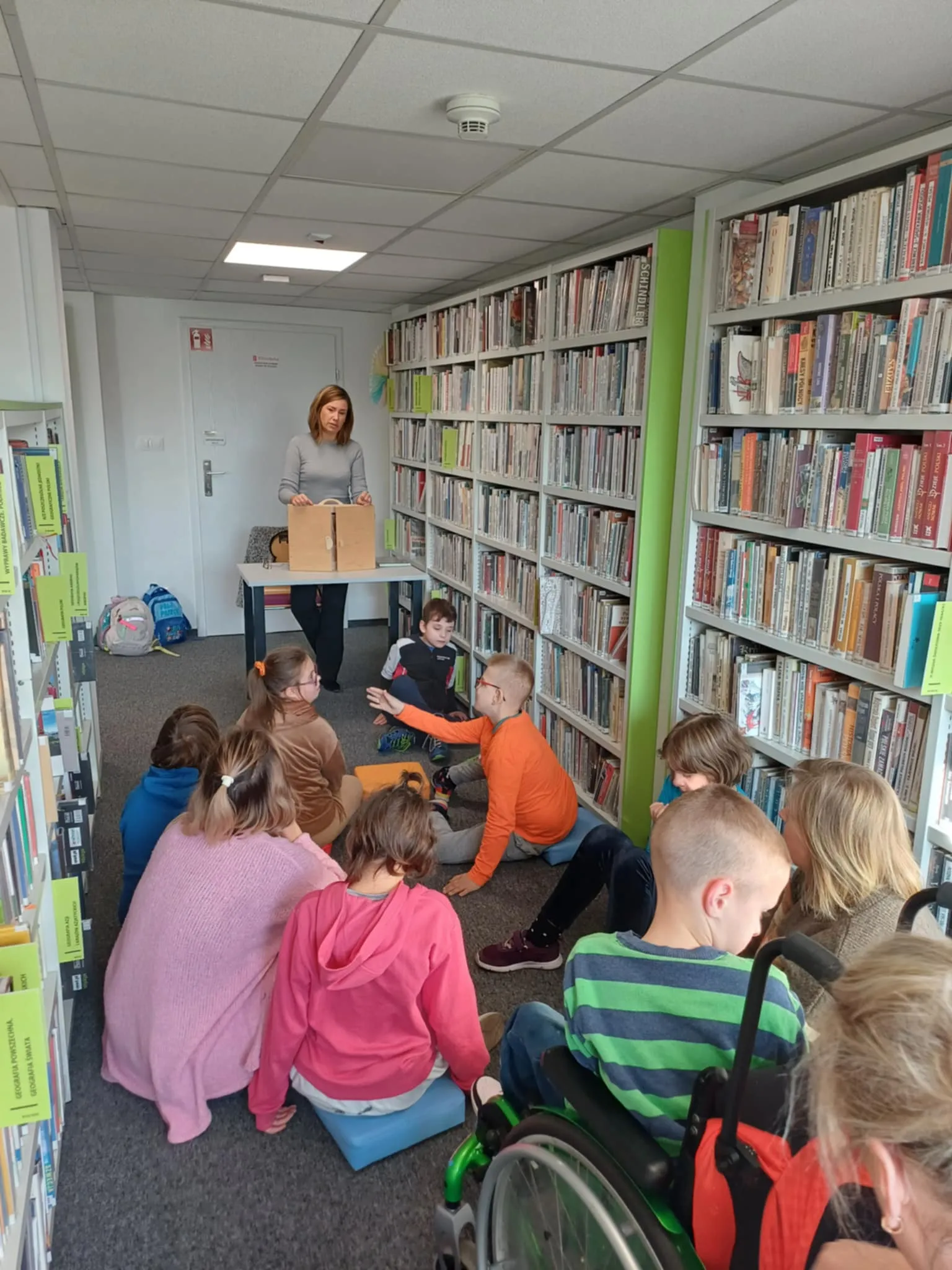 Warsztaty biblioteczne w Domu Kultury Kulturoteka