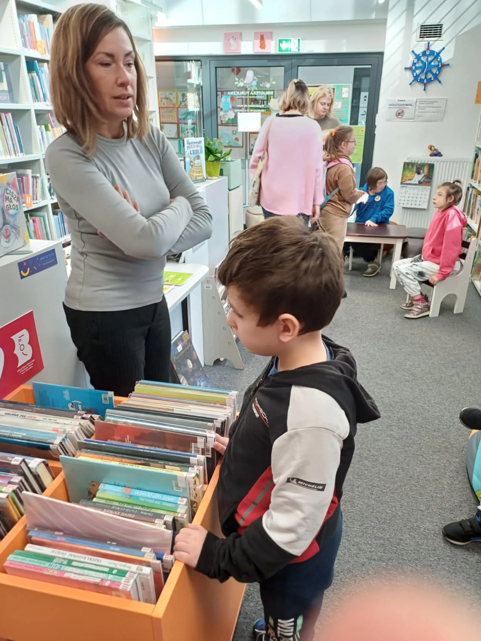 Warsztaty biblioteczne w Domu Kultury Kulturoteka