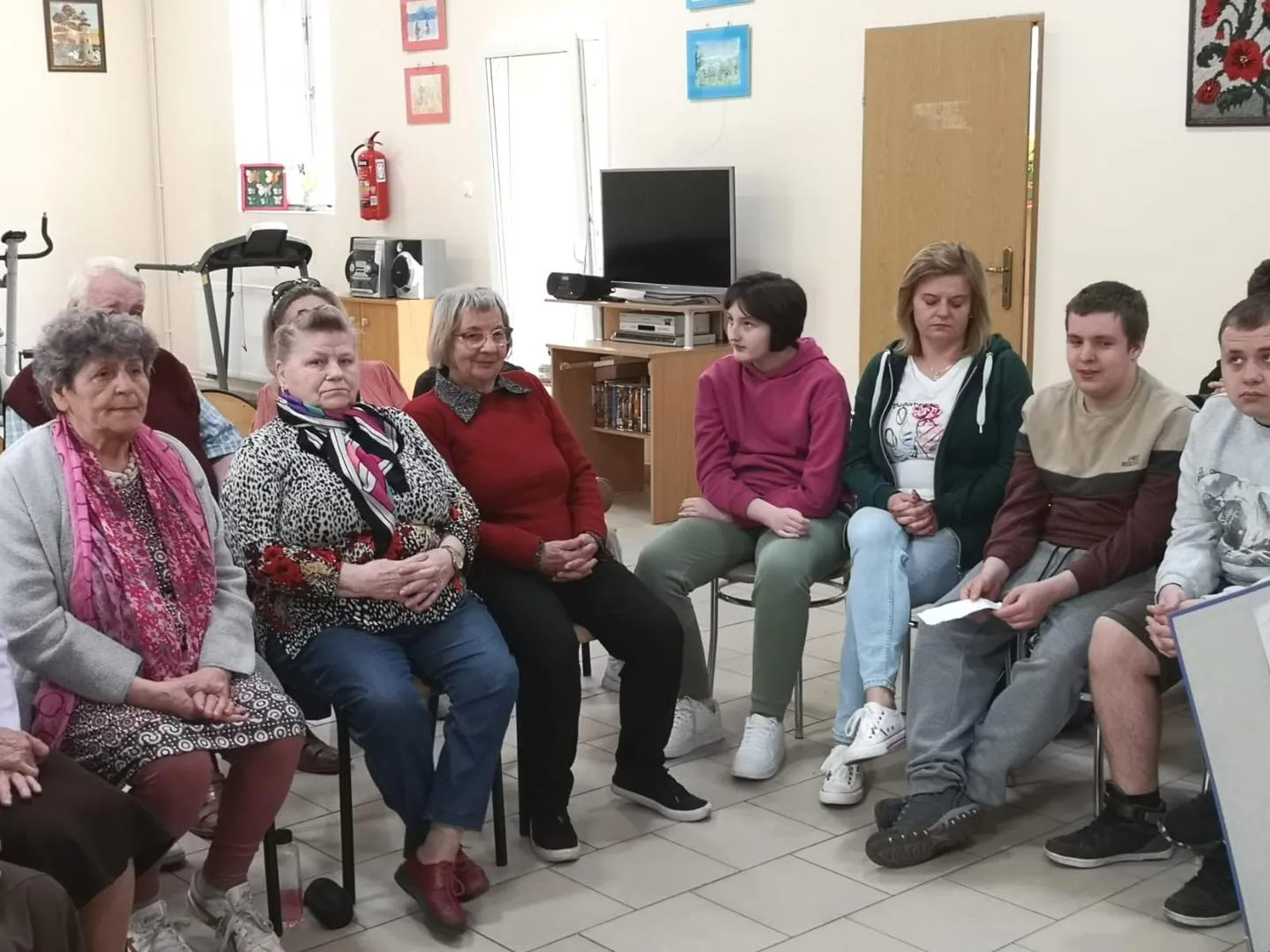 Międzypokoleniowe spotkanie z Seniorami