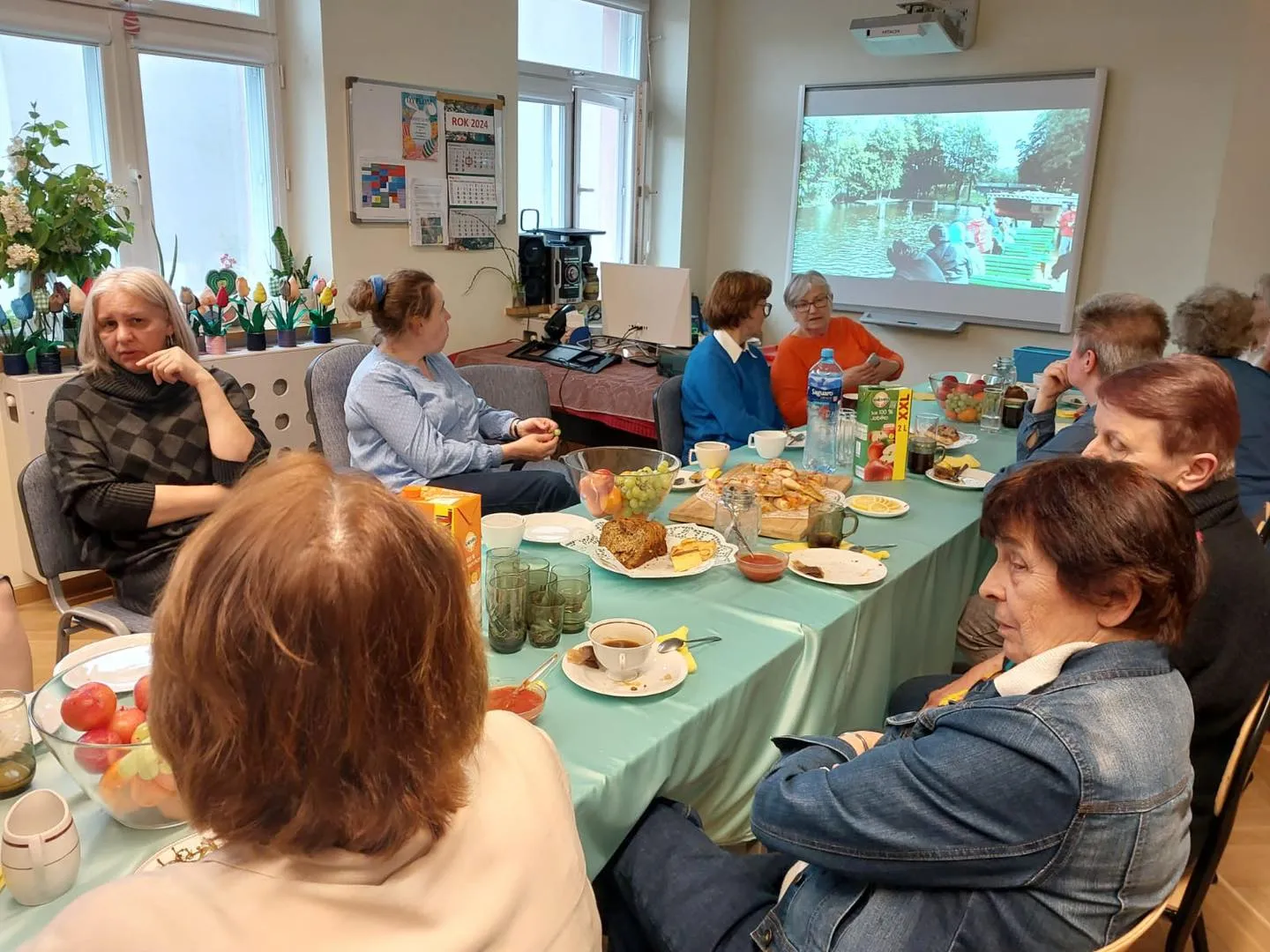 Spotkanie z byłymi pracownikami szkoły