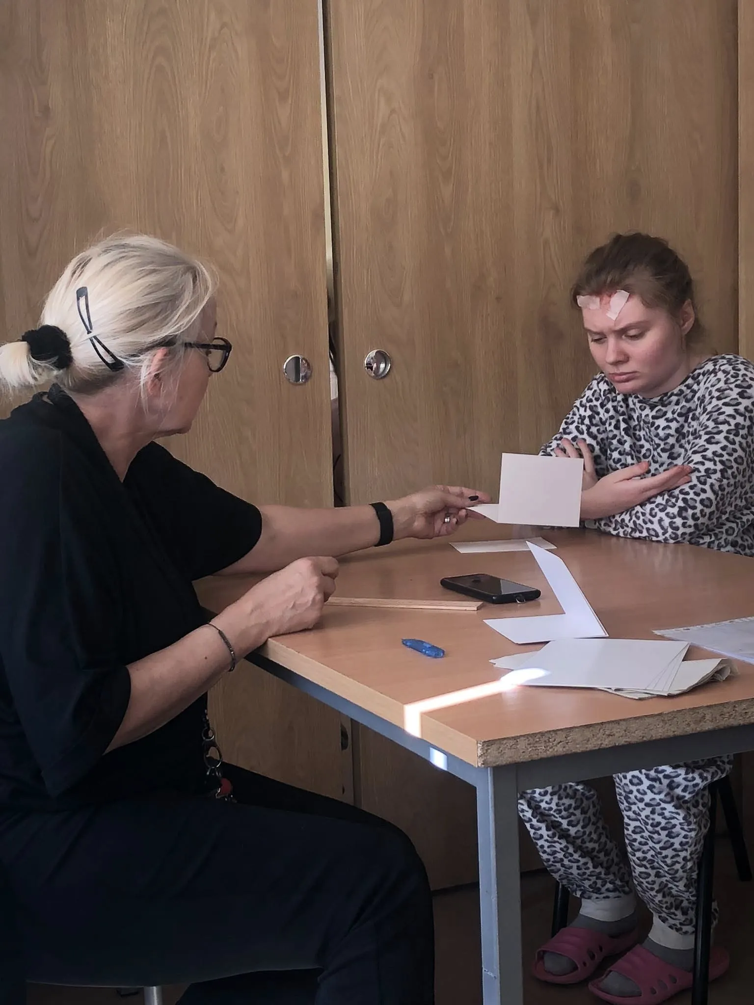 Zajęcia plastyczne na świetlicy