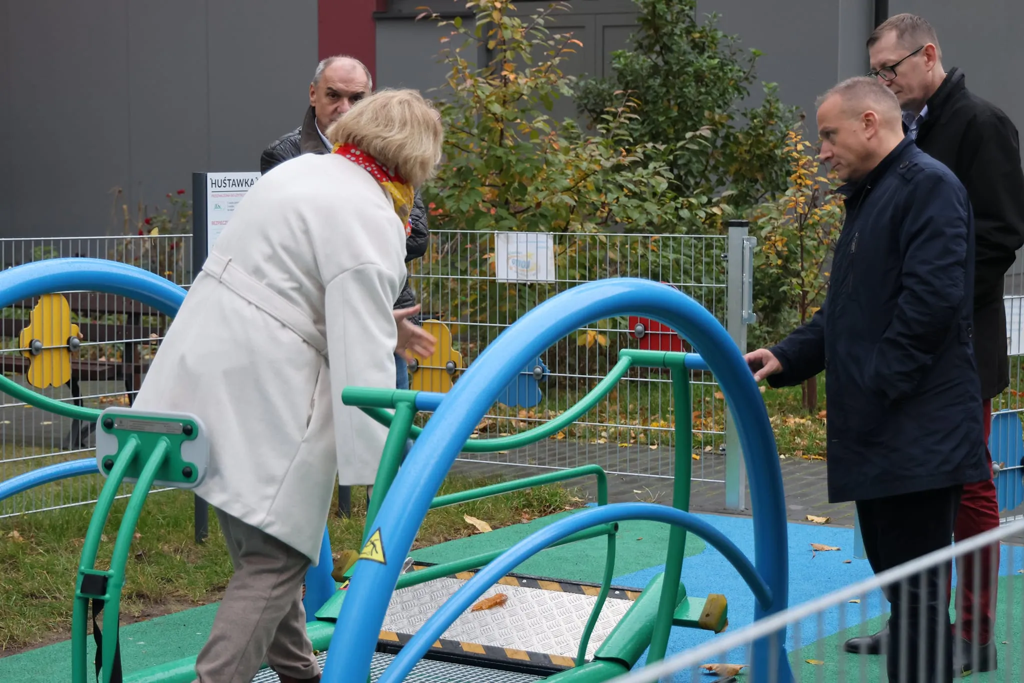 Otwarcie placu zabaw