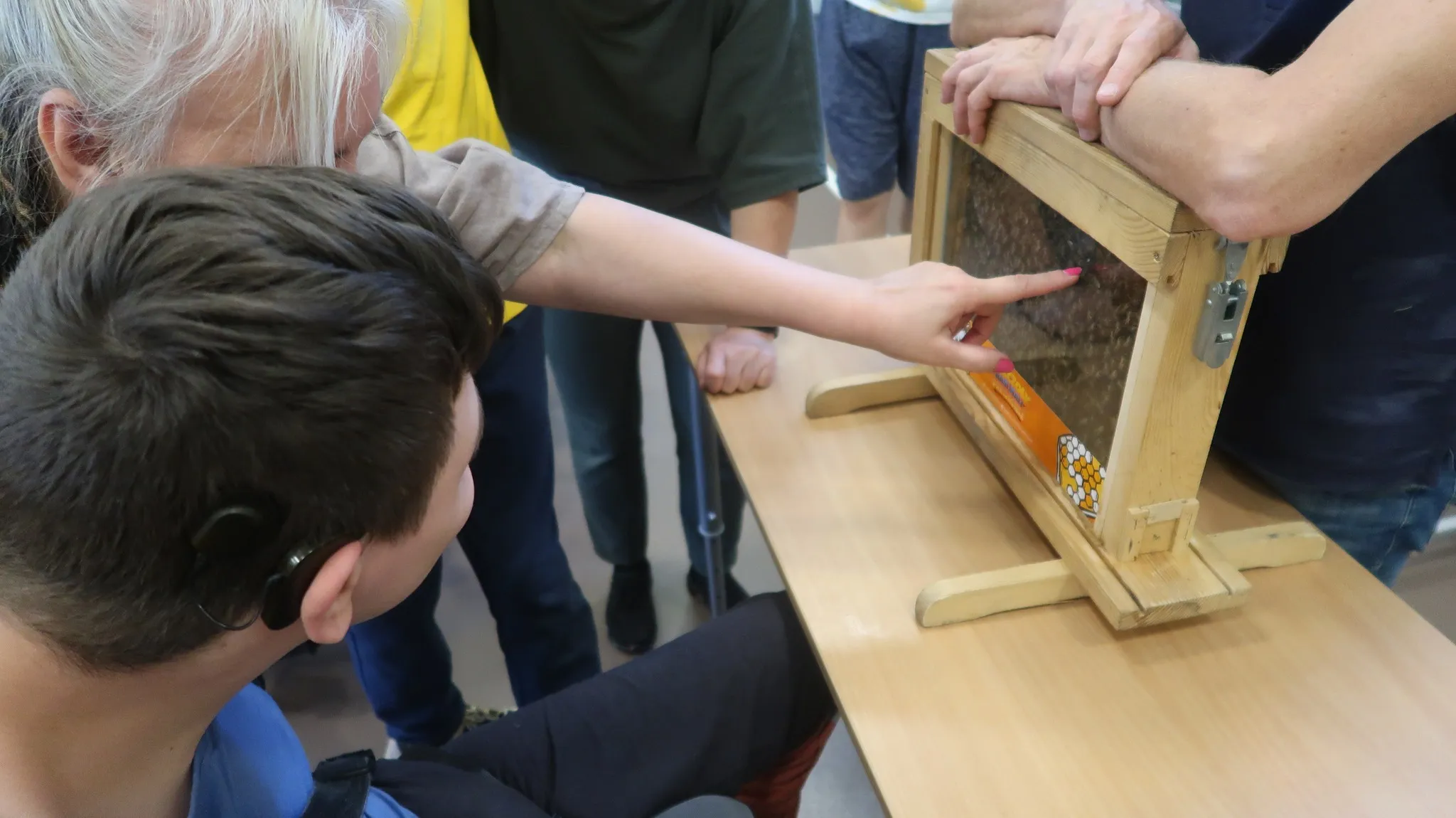 Spotkanie z pszczelarzem