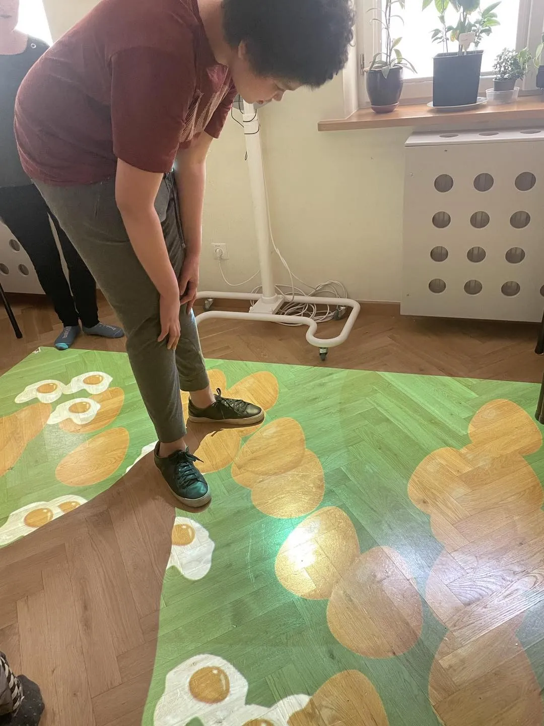 Zajęcia z podłogą interaktywną