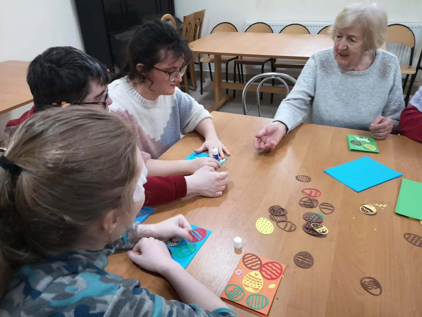 Warsztaty z Seniorami w Domu Dziennego Pobytu w Falenicy