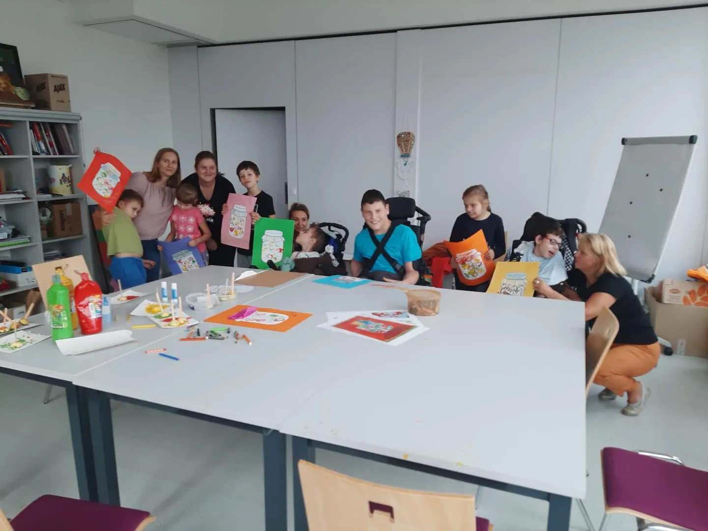 Zajęcia plastyczne w Kulturotece