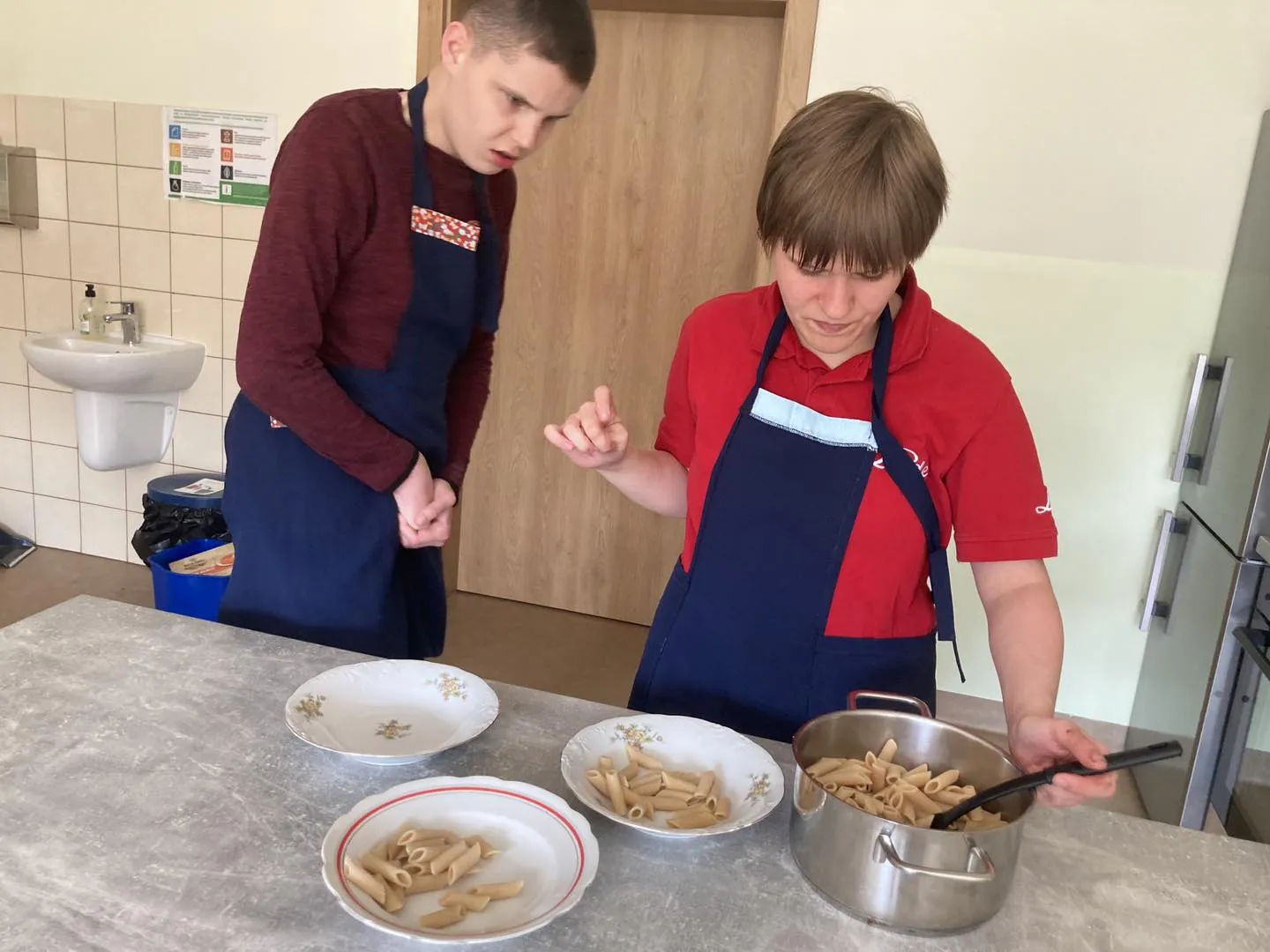 Gotowanie w klasach VIa SP i IIa PdP