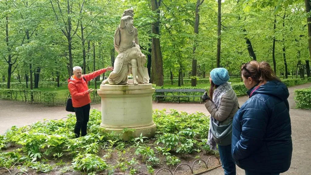 Zielona Niedziela w Łazienkach Królewskich