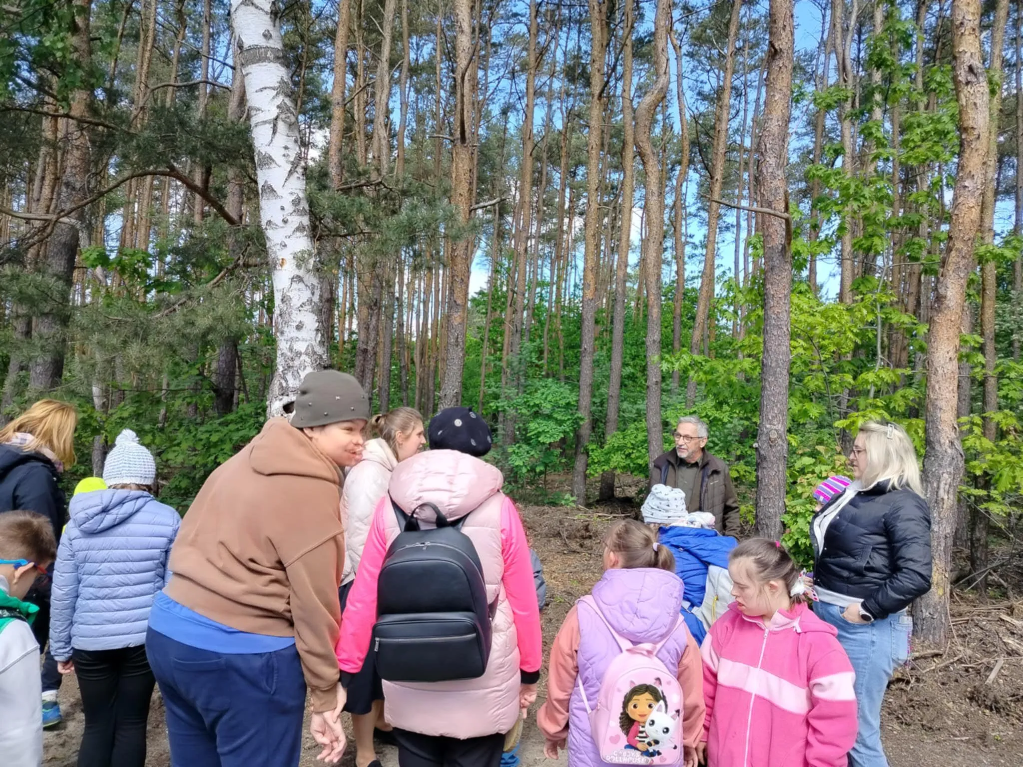 Spotkanie z panem leśniczym