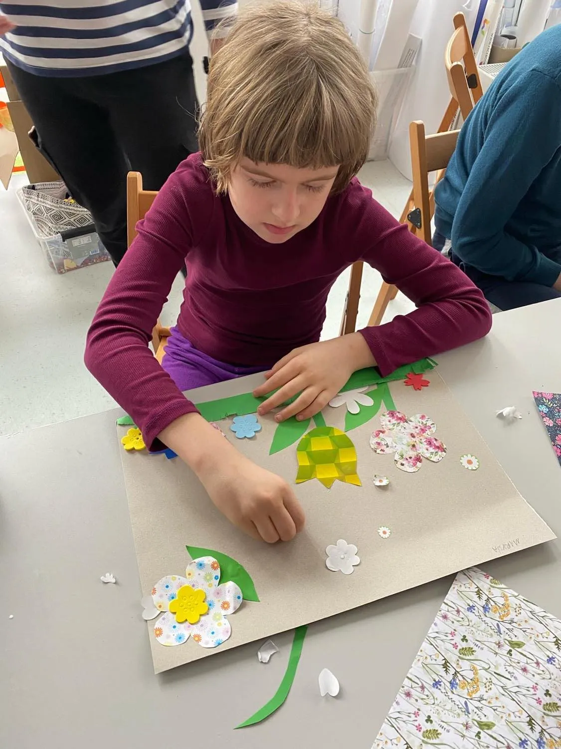 Wiosenne kolaże w Wawerskim Centrum Kultury Falenica