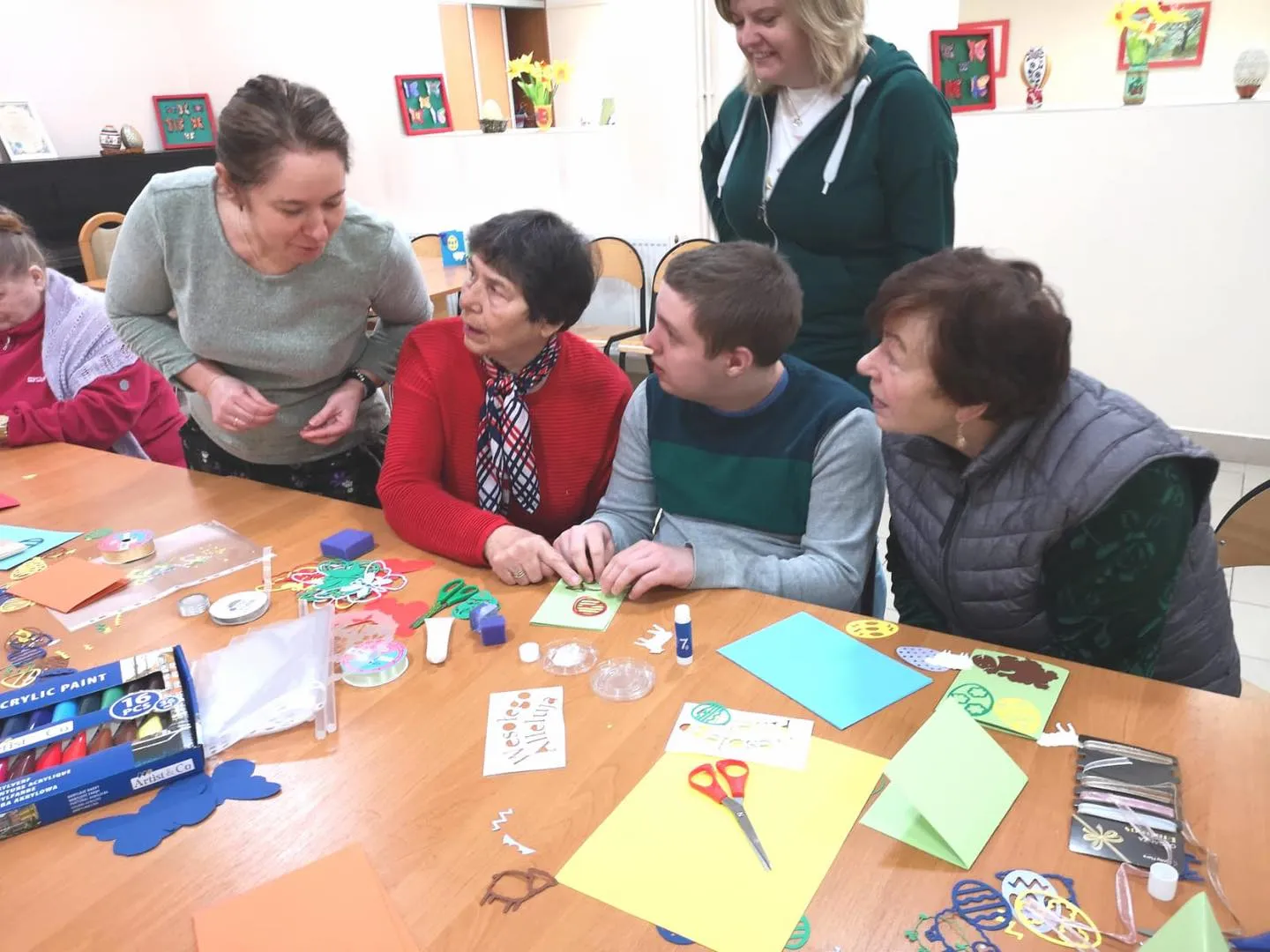 Warsztaty z Seniorami w Domu Dziennego Pobytu w Falenicy