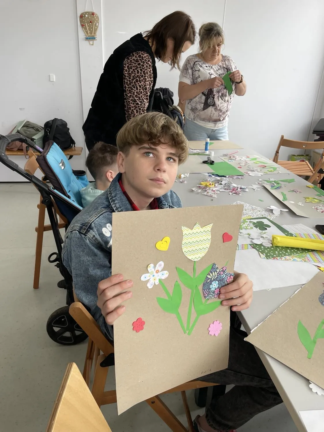 Wiosenne kolaże w Wawerskim Centrum Kultury Falenica