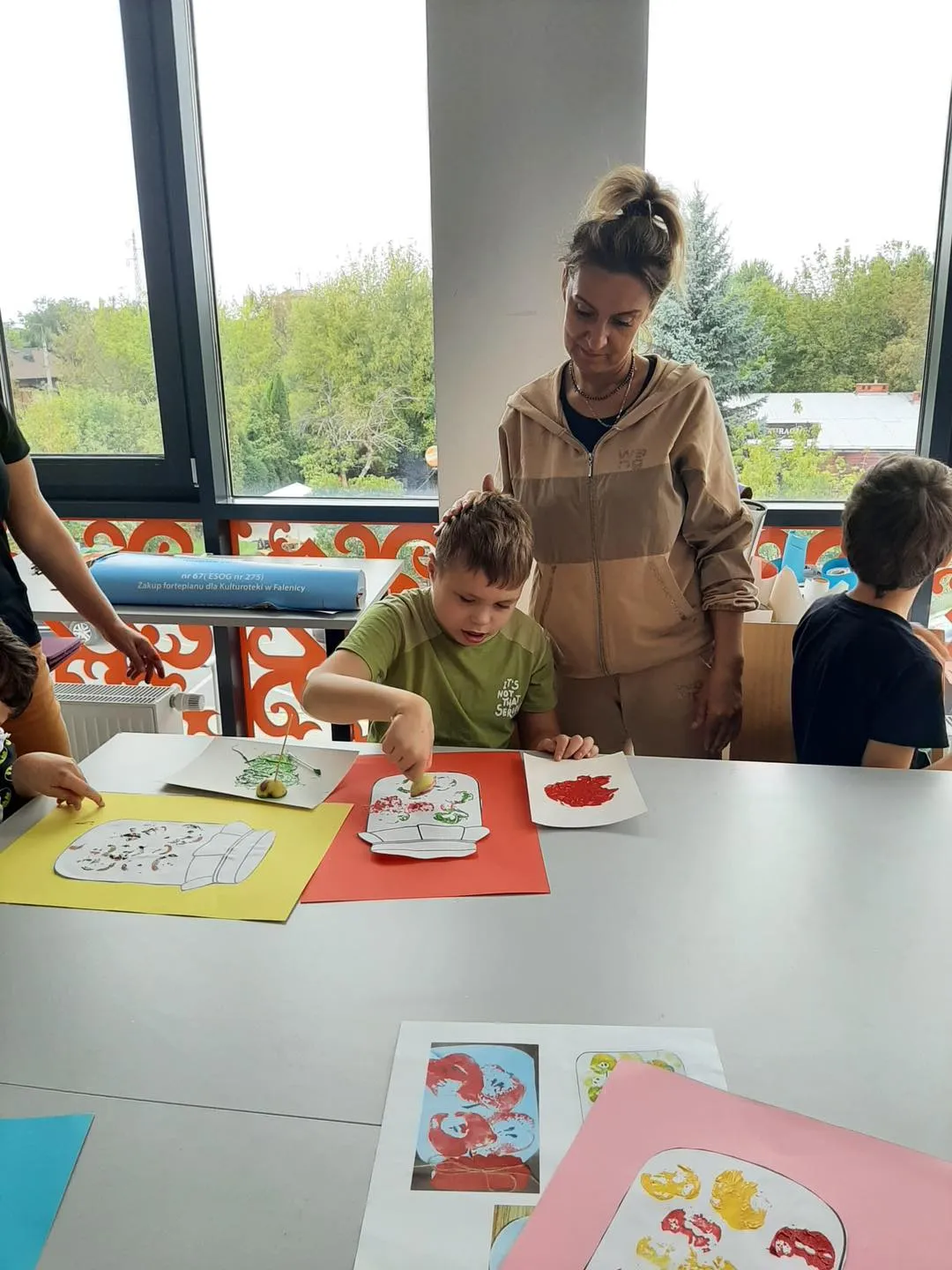 Zajęcia plastyczne w Kulturotece