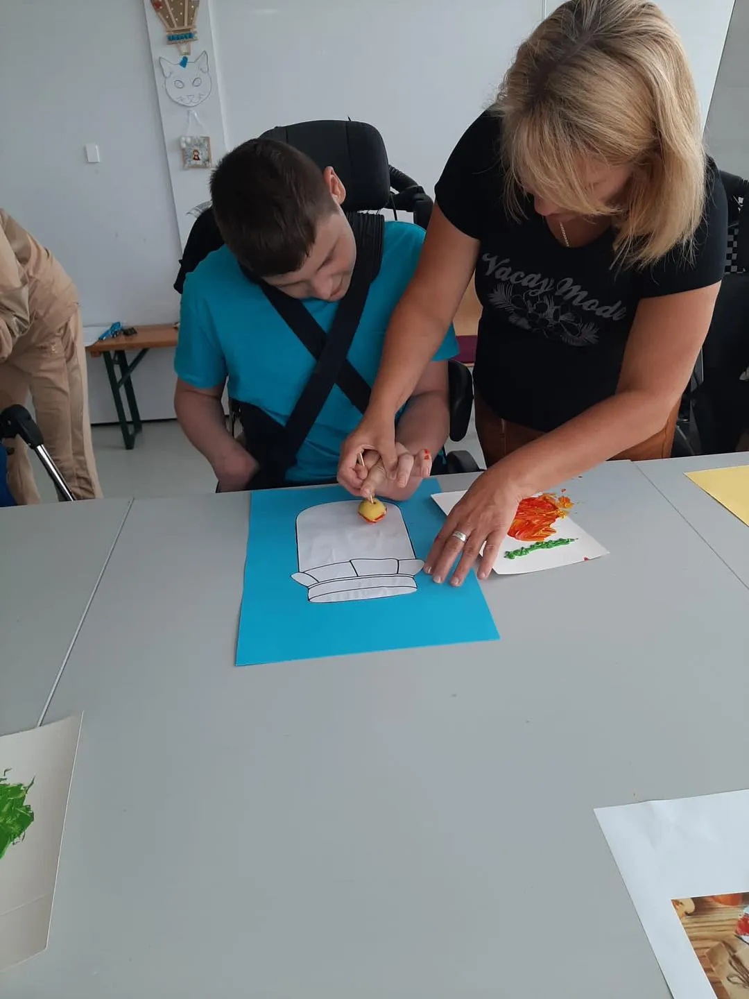 Zajęcia plastyczne w Kulturotece