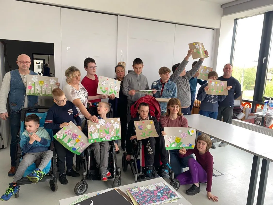 Wiosenne kolaże w Wawerskim Centrum Kultury Falenica