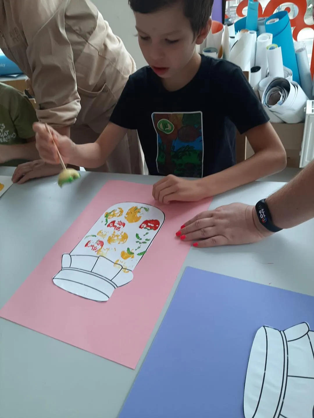 Zajęcia plastyczne w Kulturotece