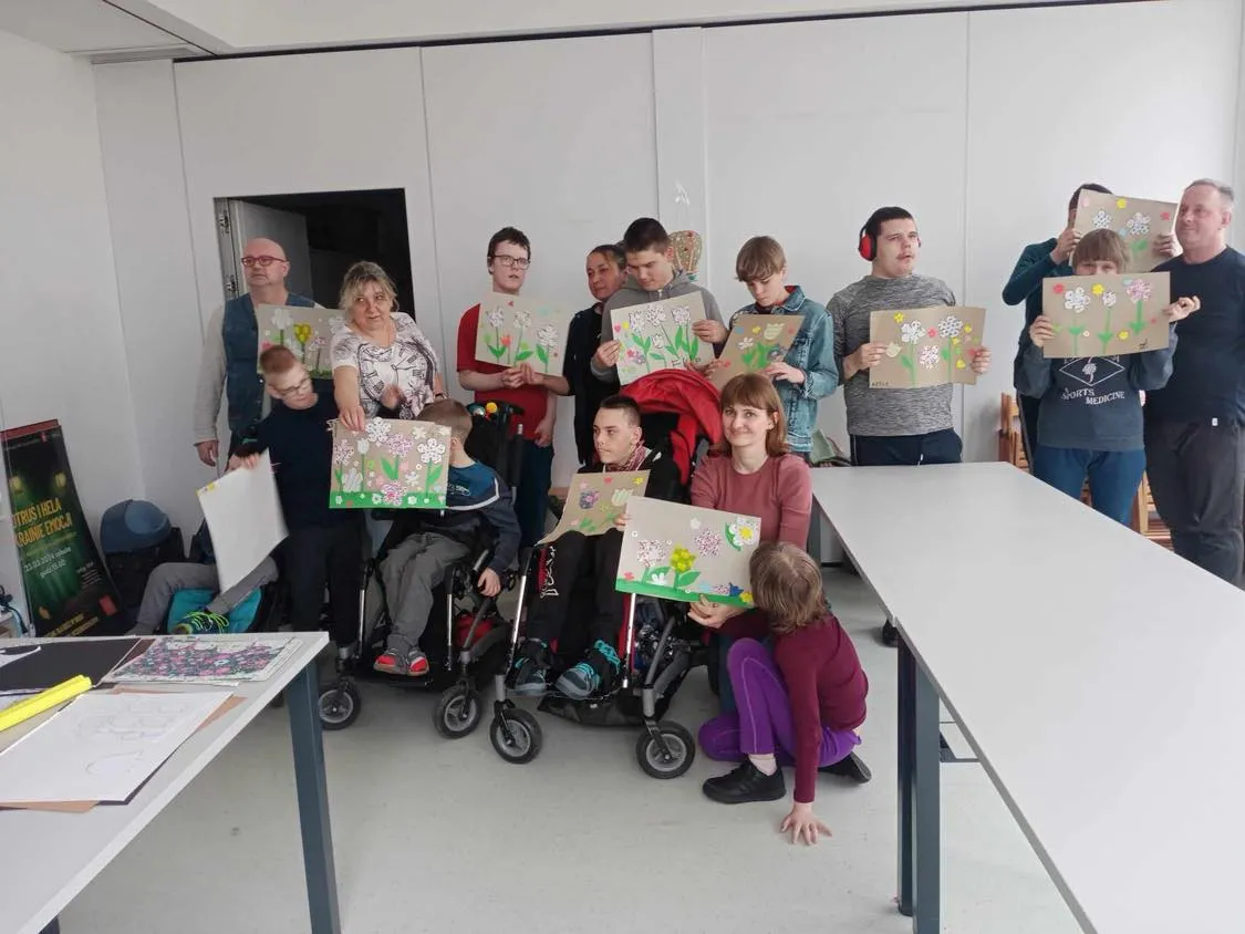 Wiosenne kolaże w Wawerskim Centrum Kultury Falenica