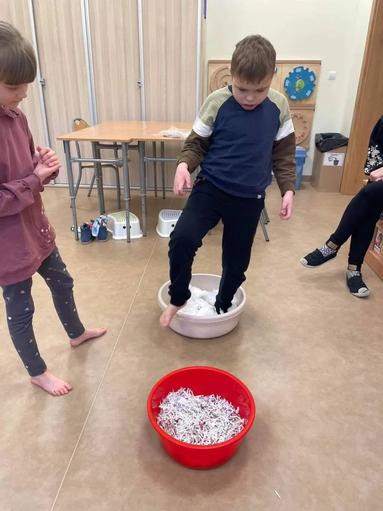 Zajęcia zimowe w klasach: Ia SP i IIa SP