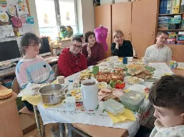 Świąteczne spotkania w klasach