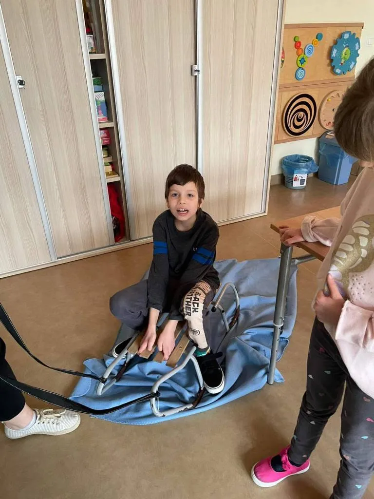 Zajęcia zimowe w klasach: Ia SP i IIa SP