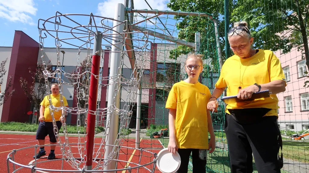 I Międzyszkolny Turniej Discgolfa