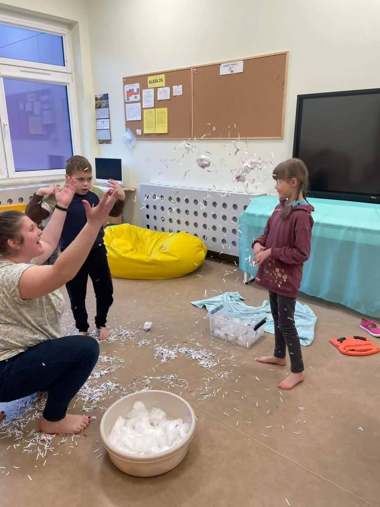 Zajęcia zimowe w klasach: Ia SP i IIa SP