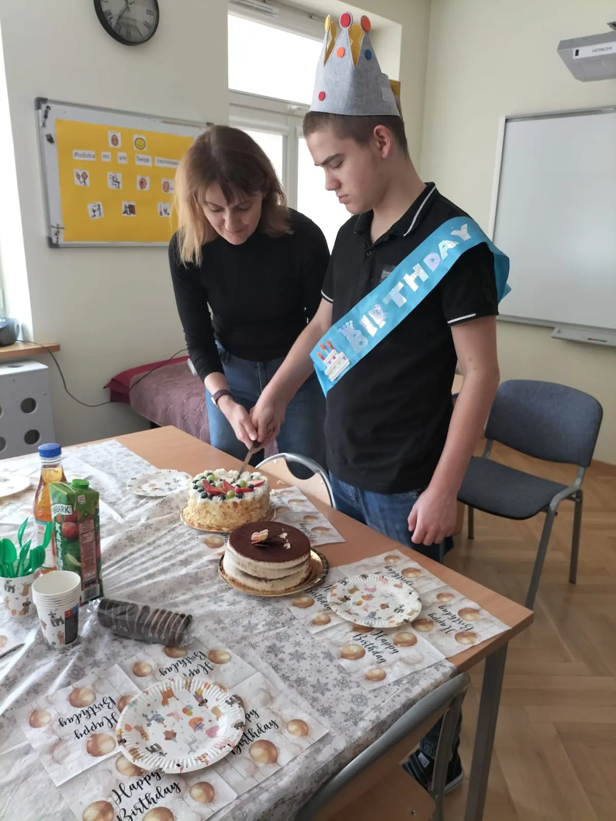 Świętujemy urodziny uczniów