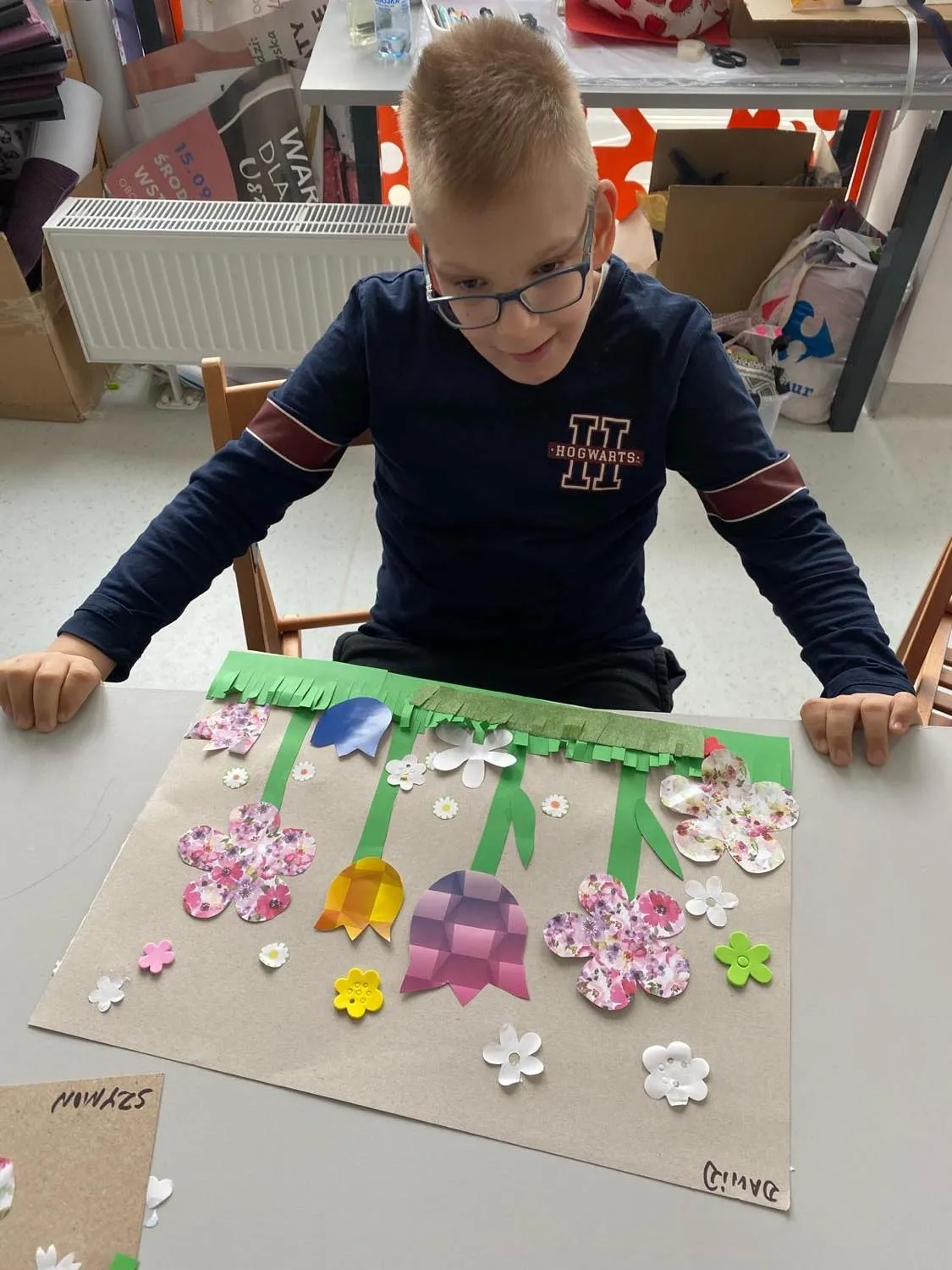 Wiosenne kolaże w Wawerskim Centrum Kultury Falenica