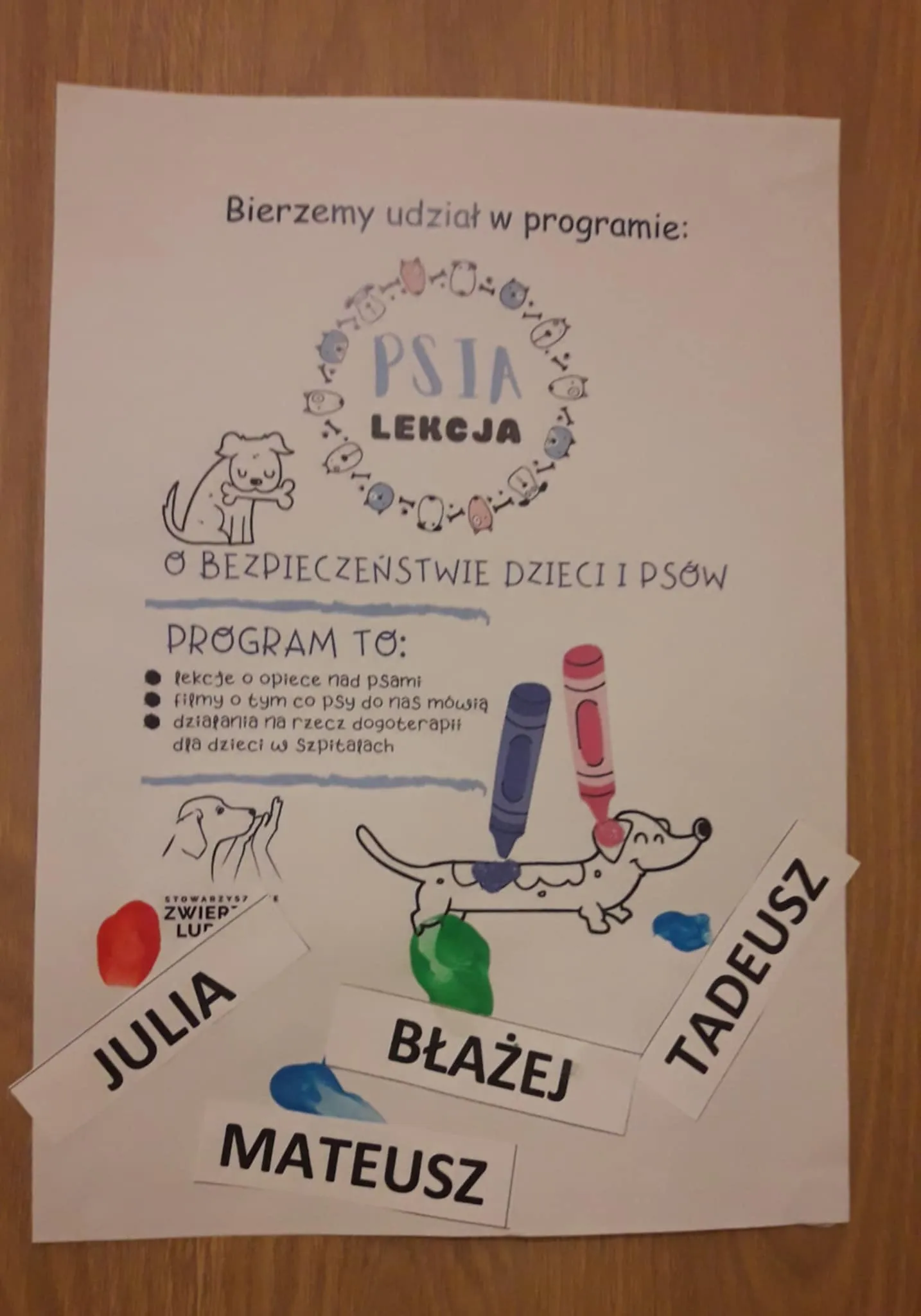 Ogólnopolski program “Psia lekcja”