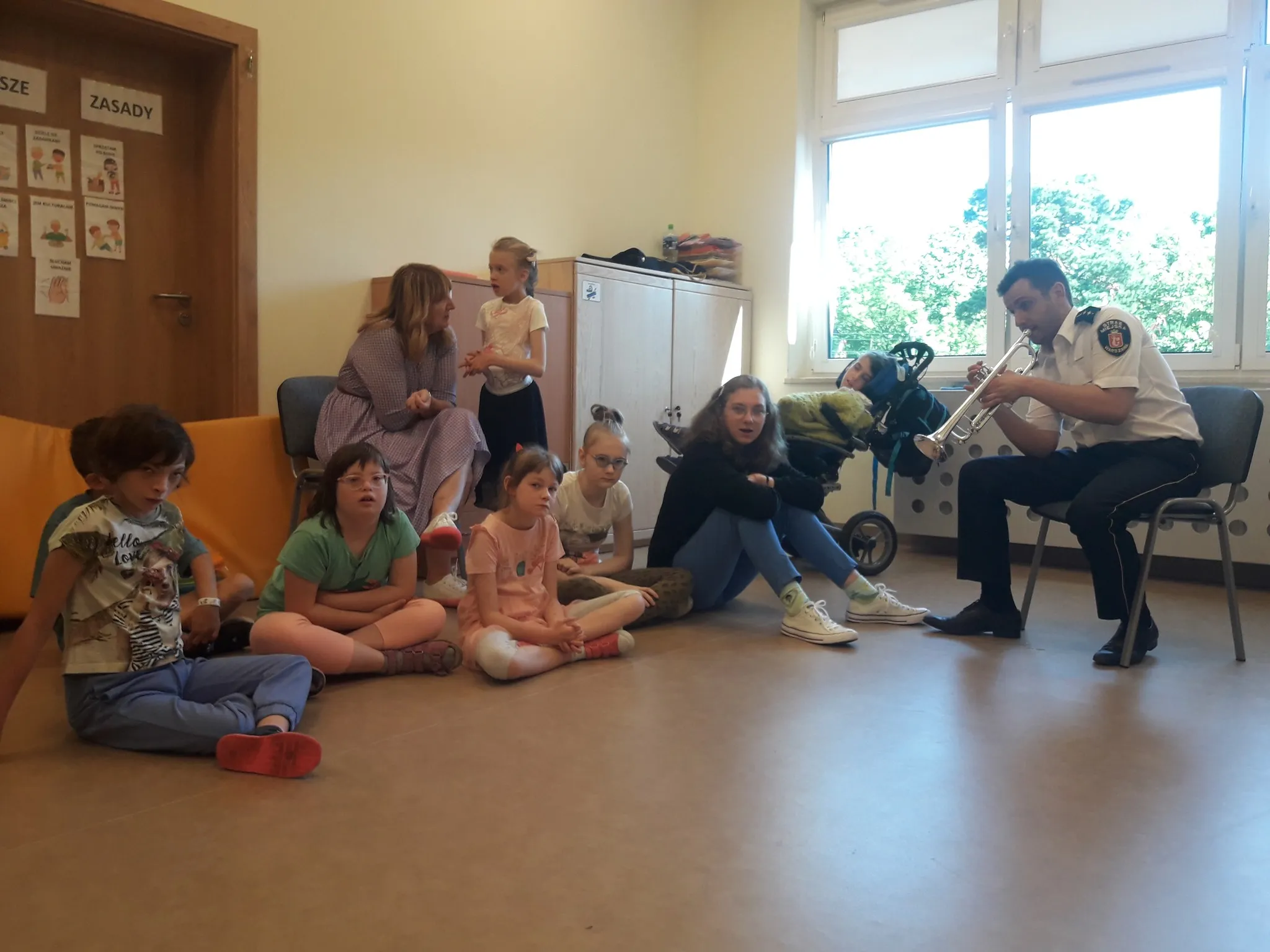 Wizyta warszawskiego hejnalisty