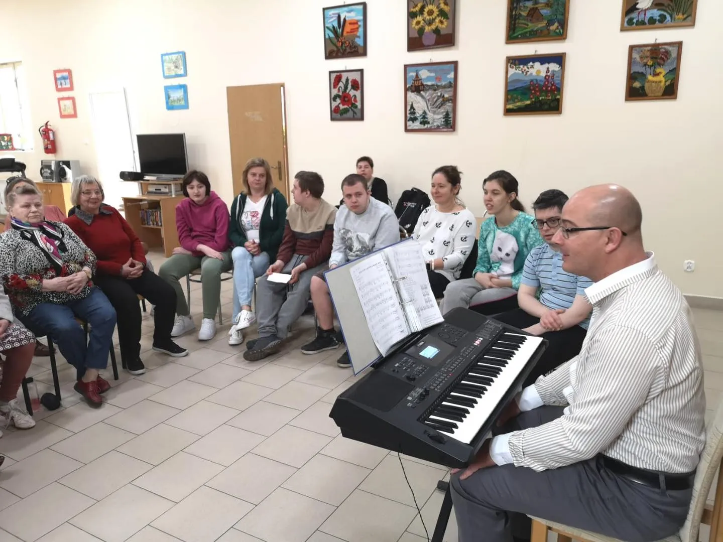 Międzypokoleniowe spotkanie z Seniorami