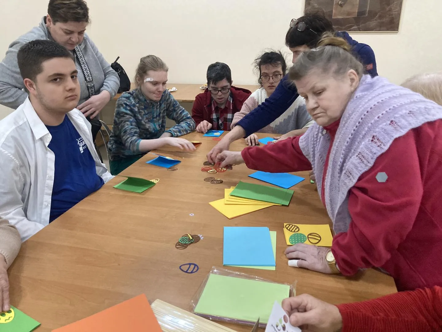 Warsztaty z Seniorami w Domu Dziennego Pobytu w Falenicy