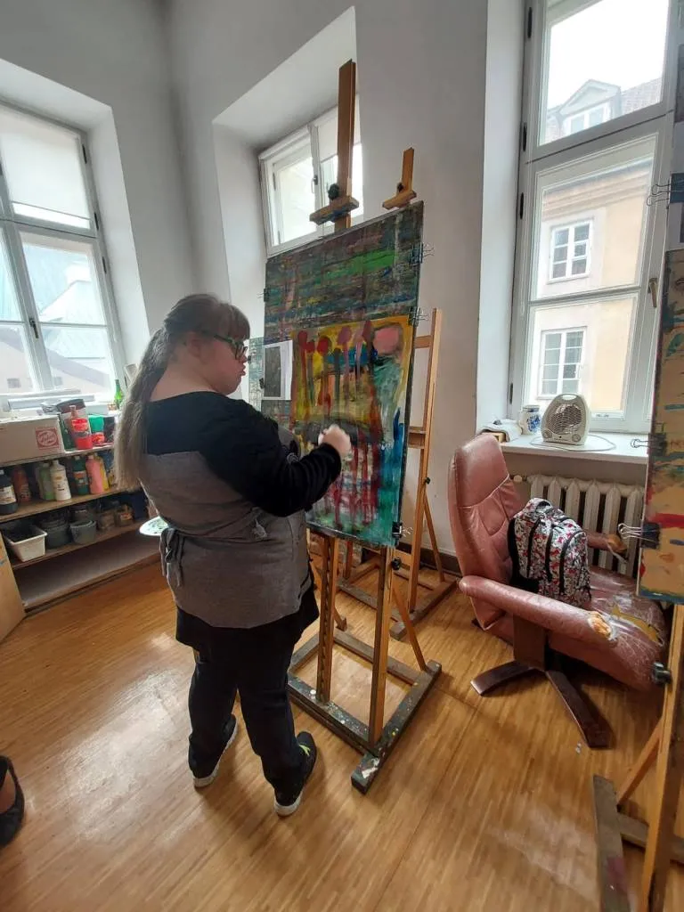 Zajęcia plastyczne w SCEK