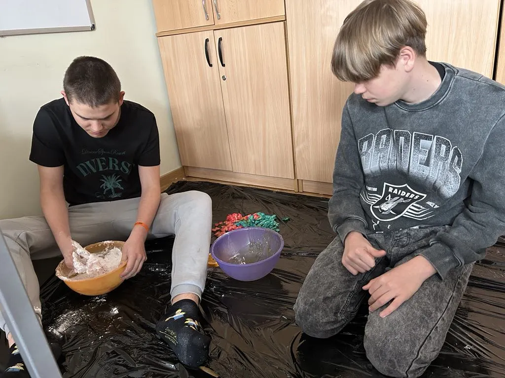 Wiosenne inspiracje na zajęciach z Sensoplastyki