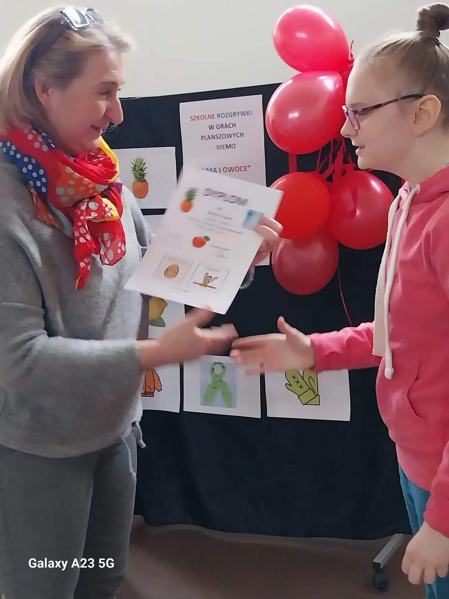 Szkolny konkurs MEMO