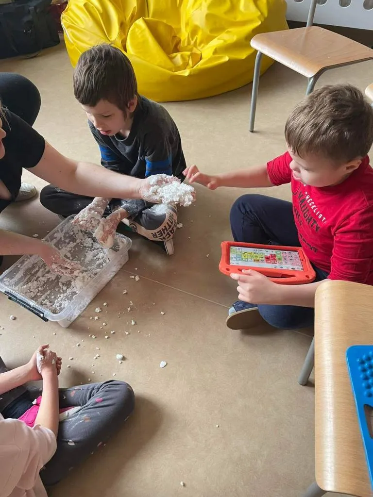 Zajęcia zimowe w klasach: Ia SP i IIa SP