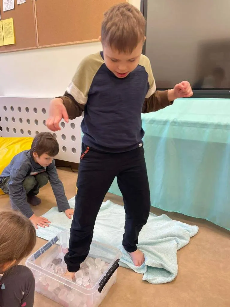 Zajęcia zimowe w klasach: Ia SP i IIa SP