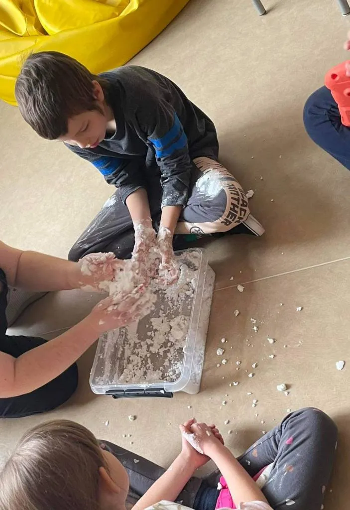 Zajęcia zimowe w klasach: Ia SP i IIa SP