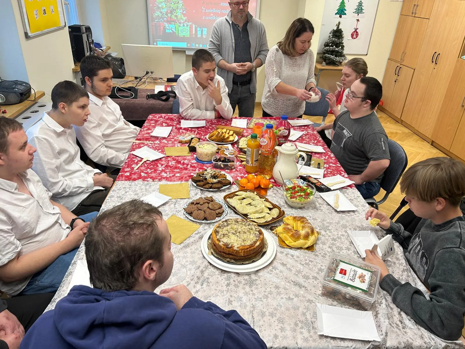 Spotkania świąteczne w klasach