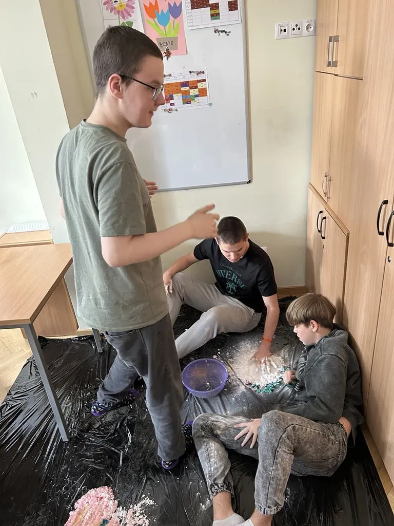 Wiosenne inspiracje na zajęciach z Sensoplastyki