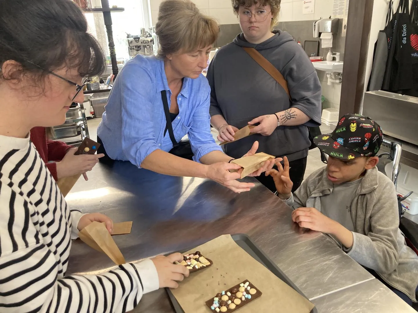 Warsztaty robienia czekolady