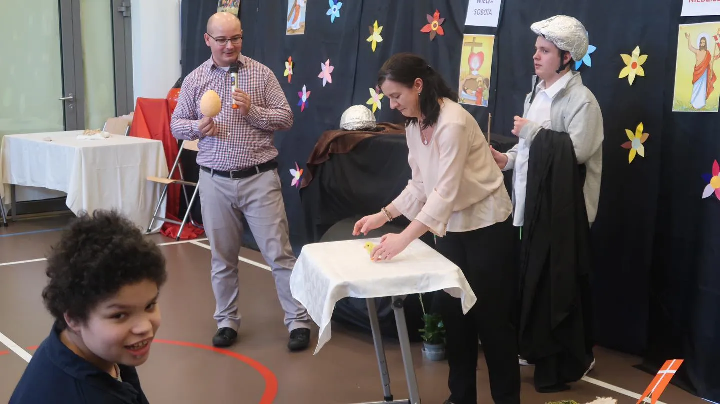 Szkolne spotkanie wielkanocne